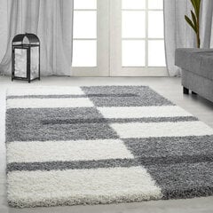 Matto Ayyildiz Shaggy Gala Light Grey 2505, 160x230 cm hinta ja tiedot | Ayyildiz Huonekalut ja sisustus | hobbyhall.fi