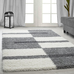 Matto Ayyildiz Shaggy Gala Light Grey 2505, 80x250 cm hinta ja tiedot | Isot matot | hobbyhall.fi