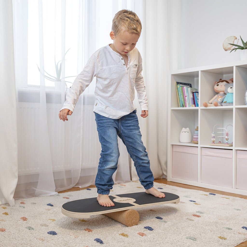 Tasapainolauta rullalla Selonis, puinen hinta ja tiedot | Tasapainotyynyt ja -laudat | hobbyhall.fi