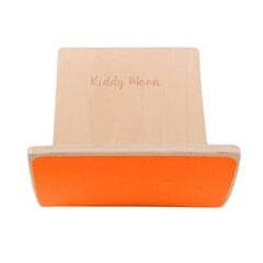 KiddyMoon puinen tasapainolauta 80x30cm, luonnollinen/oranssi huopa hinta ja tiedot | Tasapainotyynyt ja -laudat | hobbyhall.fi