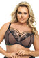 Gorsenia naisten pehmeät rintaliivit pehmeä kuppi underwire suuret koot k496 paradise , musta, 65l hinta ja tiedot | Rintaliivit | hobbyhall.fi