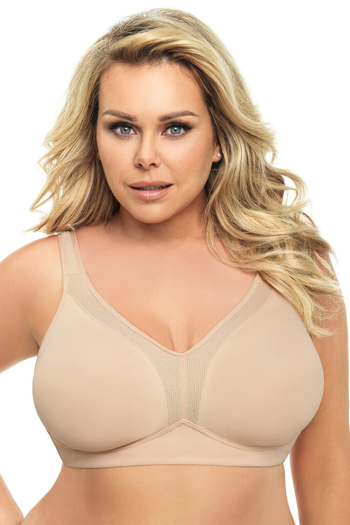 Gorsenia lady pehmeät rintaliivit ilman mallia k422 anya, beige, 90d hinta ja tiedot | Rintaliivit | hobbyhall.fi