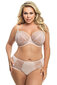 Gorsenia lady pehmeät rintaliivit cup underwire kukka kirjailu k619 awinion, beige, 75d hinta ja tiedot | Rintaliivit | hobbyhall.fi