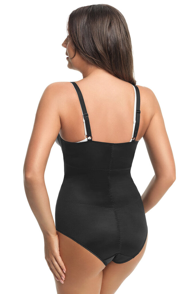 Gorsenia k148 sanremo shapewear body lady vartaloa myötäilevät alusvaatteet eu, musta, xl hinta ja tiedot | Naisten aluspaidat | hobbyhall.fi