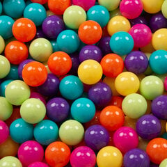 KiddyMoon pehmeä pallomeri pyöreä 90X30cm/200 palloa, Agave vihreä: vaaleanvihreä / keltainen / turkoosi / oranssi / tumma hinta ja tiedot | Vauvan lelut | hobbyhall.fi
