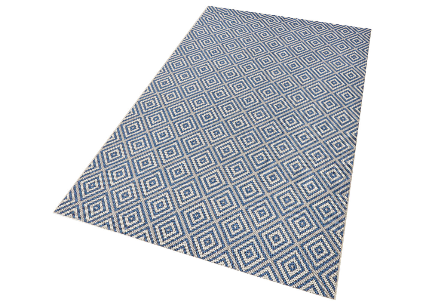 Northrugs matto Meadow Karo Blue, 80x150 cm hinta ja tiedot | Isot matot | hobbyhall.fi