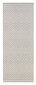 Northrugs matto Meadow Raute Grey Cream, 80x200 cm hinta ja tiedot | Isot matot | hobbyhall.fi