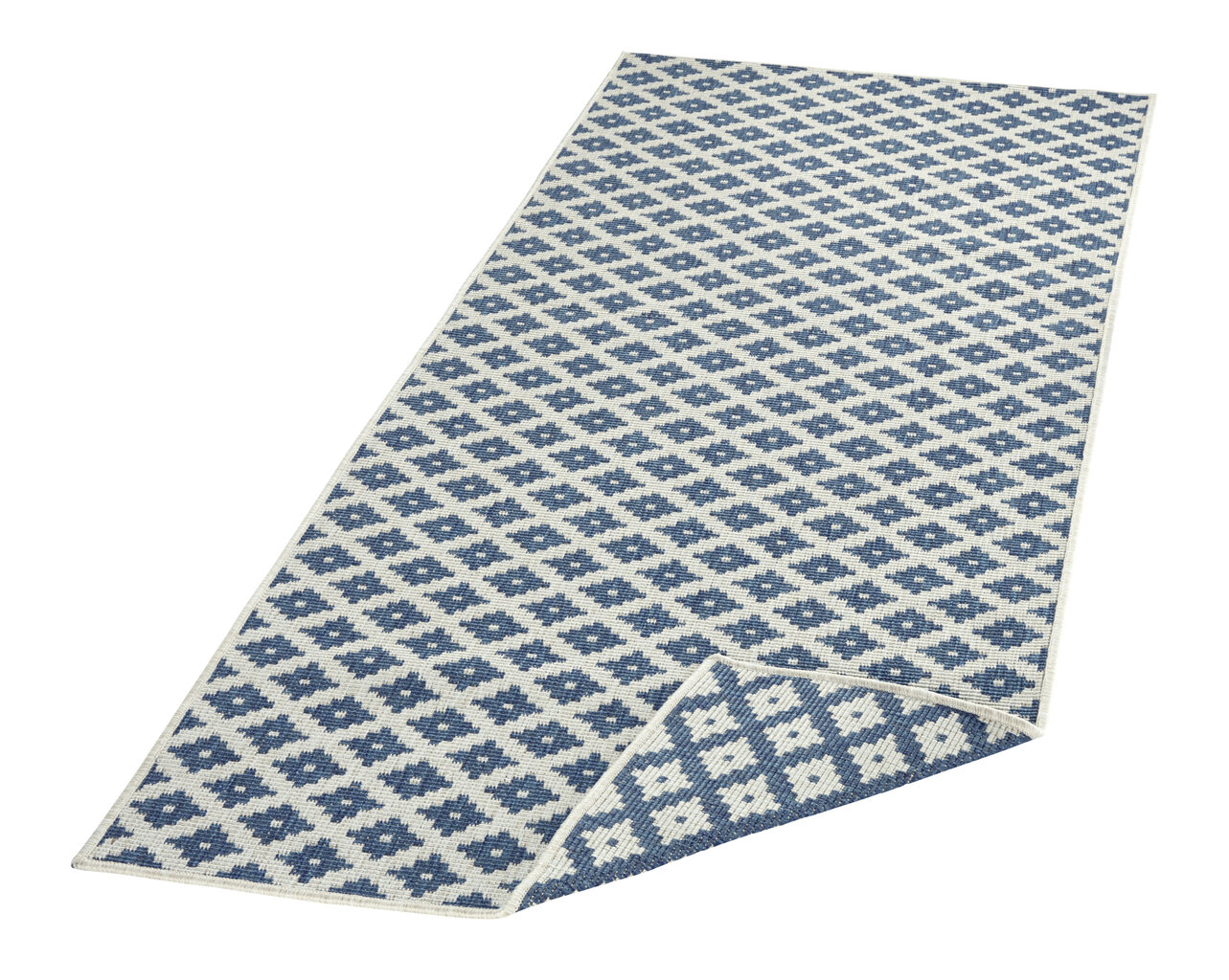 Northrugs matto Twin Nizza Blue Cream, 80x150 cm hinta ja tiedot | Isot matot | hobbyhall.fi