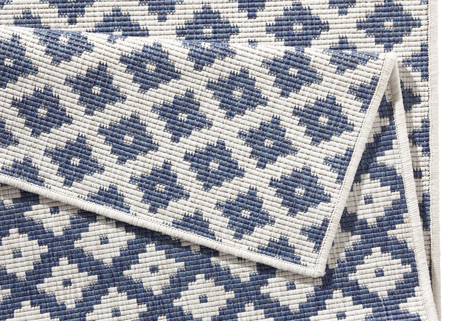 Northrugs matto Twin Nizza Blue Cream, 80x150 cm hinta ja tiedot | Isot matot | hobbyhall.fi