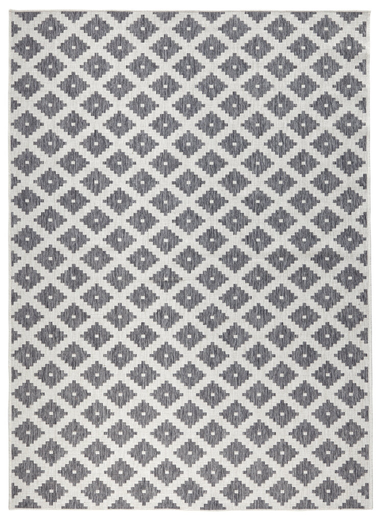 Northrugs matto Twin Nizza Grey Cream, 80x150 cm hinta ja tiedot | Isot matot | hobbyhall.fi