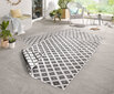 Northrugs matto Twin Nizza Grey Cream, 80x150 cm hinta ja tiedot | Isot matot | hobbyhall.fi