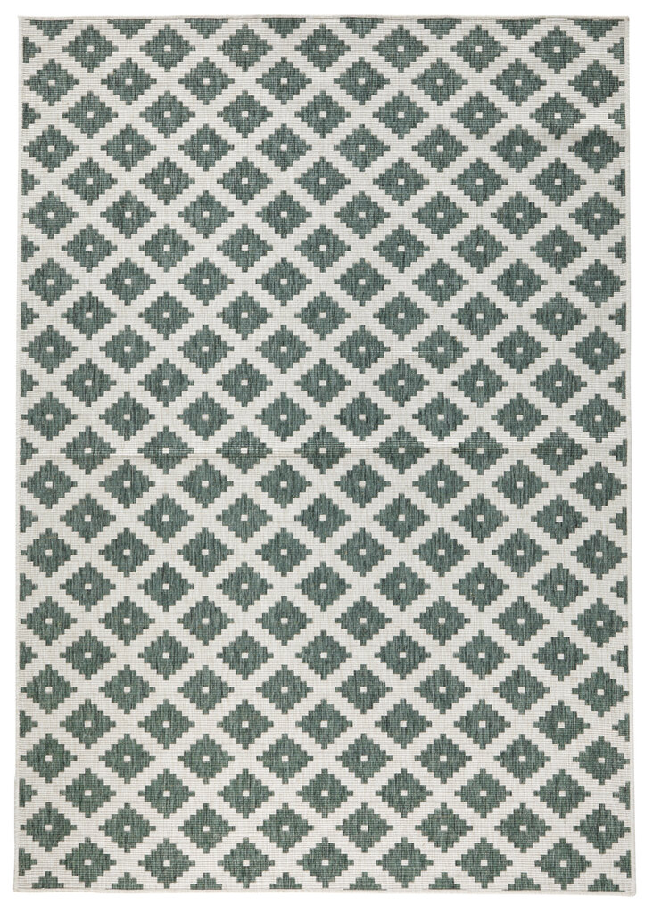 Northrugs matto Twin Malta Green Cream, 80x150 cm hinta ja tiedot | Isot matot | hobbyhall.fi