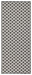 Northrugs matto Twin Nizza Black Cream, 80x150 cm hinta ja tiedot | Isot matot | hobbyhall.fi