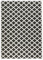 Northrugs matto Twin Nizza Black Cream, 80x150 cm hinta ja tiedot | Isot matot | hobbyhall.fi