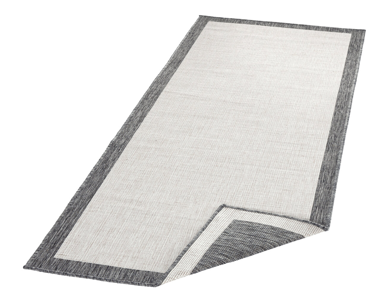 Northrugs matto Twin Panama Grey Cream, 80x350 cm hinta ja tiedot | Isot matot | hobbyhall.fi