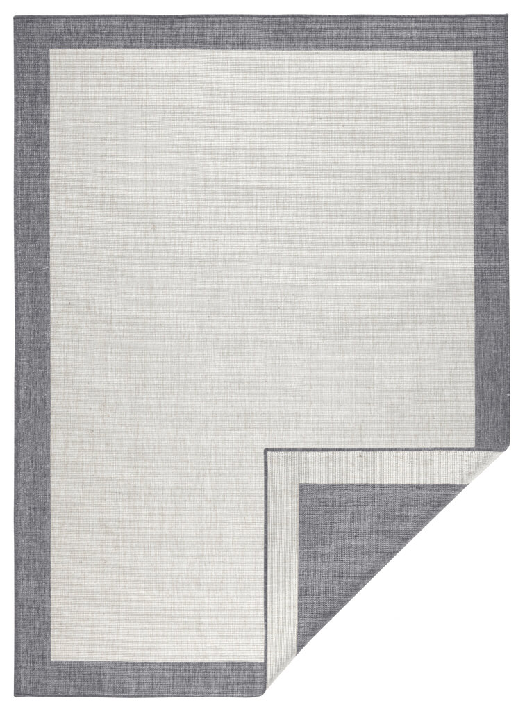 Northrugs matto Twin Panama Grey Cream, 80x350 cm hinta ja tiedot | Isot matot | hobbyhall.fi