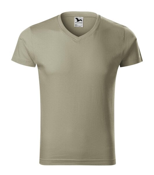 Slim Fit V-neck T-paita miehille