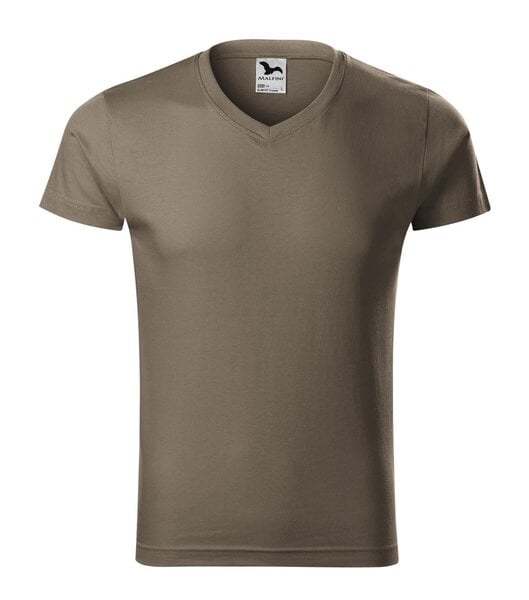 Slim Fit V-neck T-paita miehille