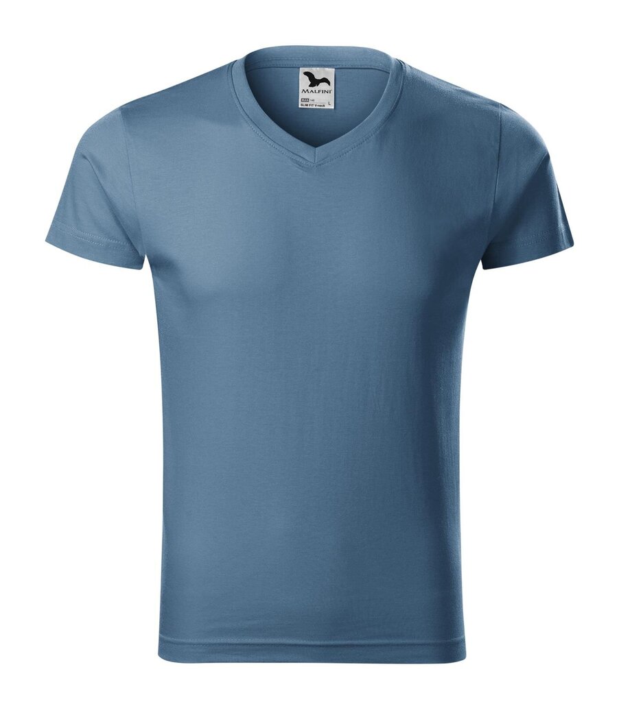 Slim Fit V-neck T-paita miehille hinta ja tiedot | Miesten T-paidat | hobbyhall.fi