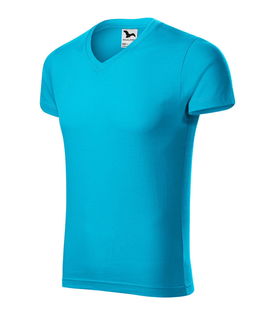 Slim Fit V-neck T-paita miehille hinta ja tiedot | Miesten T-paidat | hobbyhall.fi