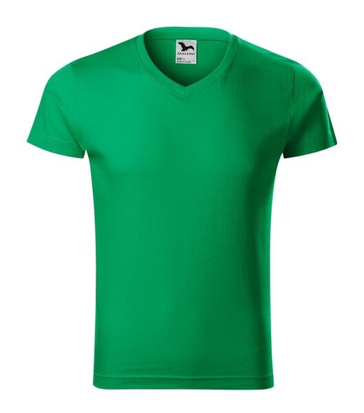 Slim Fit V-neck T-paita miehille