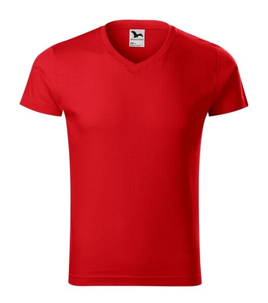 Slim Fit V-neck T-paita miehille