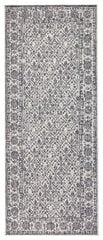 Northrugs matto Twin Curacao Grey Cream, 80x250 cm hinta ja tiedot | Isot matot | hobbyhall.fi