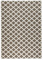 Northrugs matto Twin Nizza Brown Cream, 200x290 cm hinta ja tiedot | Isot matot | hobbyhall.fi