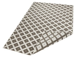 Northrugs matto Twin Nizza Brown Cream, 200x290 cm hinta ja tiedot | Isot matot | hobbyhall.fi