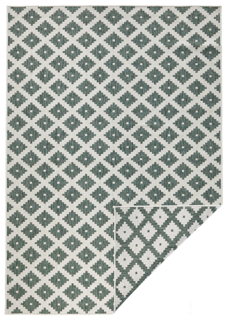 Northrugs matto Twin Nizza Green Cream, 160x230 cm hinta ja tiedot | Isot matot | hobbyhall.fi