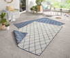 Northrugs matto Twin Malaga Blue Cream, 120x170 cm hinta ja tiedot | Isot matot | hobbyhall.fi