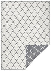 Northrugs matto Twin Malaga Grey Cream, 80x250 cm hinta ja tiedot | Isot matot | hobbyhall.fi