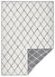 Northrugs matto Twin Malaga Grey Cream, 200x290 cm hinta ja tiedot | Isot matot | hobbyhall.fi