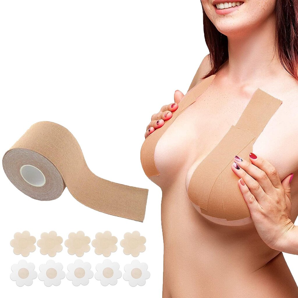 Rintateippi Boob Tape, 5 cm, 5m Livman hinta ja tiedot | Rintaliivit | hobbyhall.fi