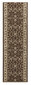 Kapea Northrugs matto Hanse Home Basic Vintage 80x400 cm, ruskea hinta ja tiedot | Isot matot | hobbyhall.fi