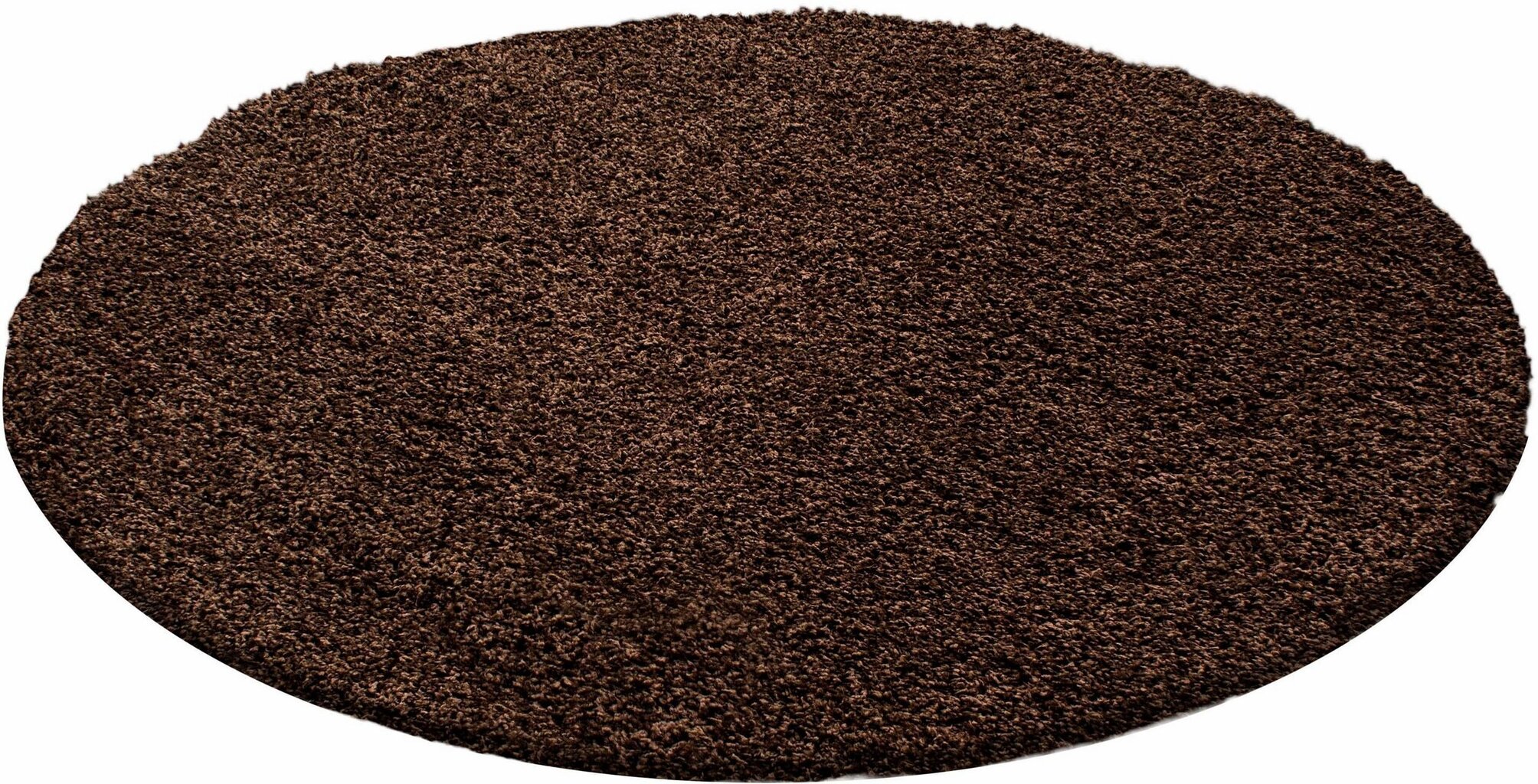 Matto Ayyildiz Shaggy Dream Brown 4000 Ø 80 cm hinta ja tiedot | Isot matot | hobbyhall.fi