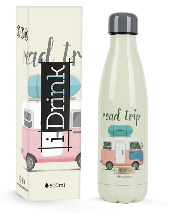 Thermo drinker Itotal Road trip, 500 ml hinta ja tiedot | Juomapullot | hobbyhall.fi