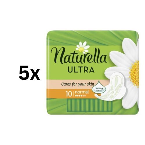 Terveyssiteet NATURELLA Ultra Normal, 10 kpl. paketti 5 kpl. hinta ja tiedot | Tamponit ja terveyssiteet | hobbyhall.fi