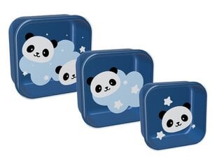 Koko lounasrasiasetti Panda, 3 kpl/pakkaus. hinta ja tiedot | Itotal Koti ja keittiö | hobbyhall.fi