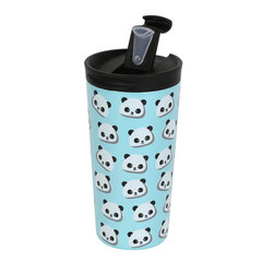 Itotal ruostumattomasta teräksestä valmistettu muki Panda, 350ml hinta ja tiedot | Termoskannut ja termosmukit | hobbyhall.fi