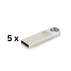 Muistitikku USB 2.0 UNITY, 16GB paketti 5 kpl. hinta ja tiedot | Muistitikut | hobbyhall.fi