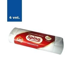 Spino roskapussit, 35 l, pakkaus 4 kpl. hinta ja tiedot | Roskapussit | hobbyhall.fi