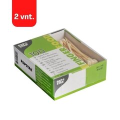 rumpukepit, bambu, 7 cm, 100 kpl, paketti 2 kpl. hinta ja tiedot | Tarjoiluastiat ja aterimet juhliin | hobbyhall.fi