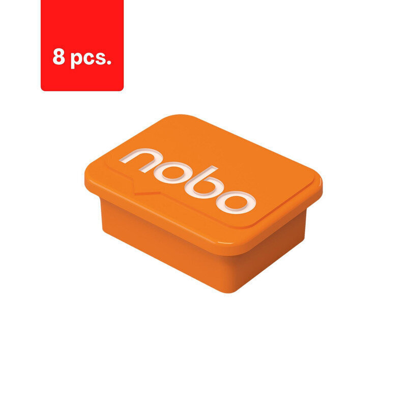 Magneetit Nobo, 18x22mm, 4 kpl, 2 kpl. hinta ja tiedot | Toimistotarvikkeet | hobbyhall.fi