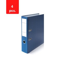 Kansio Eller, A4, taloudellinen, 75 mm pakkaus 4 kpl, sininen hinta ja tiedot | Toimistotarvikkeet | hobbyhall.fi