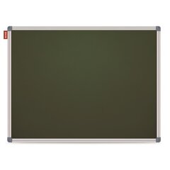 Memobe magneettinen liitutaulu, 120x90 cm, alumiinirunko, vihreä hinta ja tiedot | Toimistotarvikkeet | hobbyhall.fi