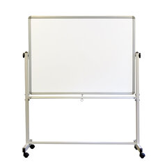 Kaksipuolinen käännettävä magneettitaulu Memobe Basic, 120x90 cm, mobiili hinta ja tiedot | Toimistotarvikkeet | hobbyhall.fi