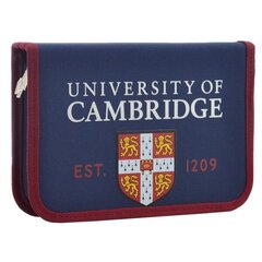 Penaali, jossa yksi lokero, yksi läppä YES Cambridge, 20,5 x 14 x 3,5 cm, tummansininen sp. hinta ja tiedot | Penaalit | hobbyhall.fi