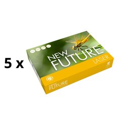 Toimistopaperi New Future Laser, A4, 80g/m2, 500 arkkia, 5 kpl hinta ja tiedot | Vihkot, muistikirjat ja paperit | hobbyhall.fi