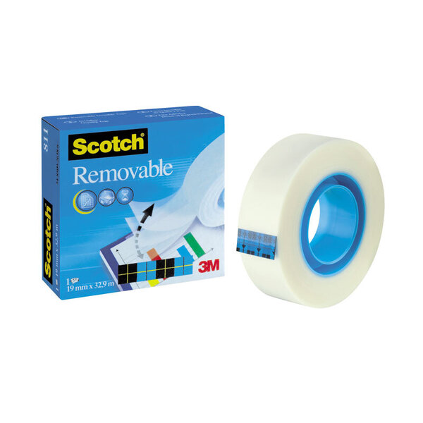 Teippi Scotch Magic, 19 mm x 33 m, irrotettava